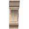 Ekena Millwork Thorton Traditional Smooth Bracket w/ Offset Brace, Douglas Fir, 7 1/2"W x 18"D x 22"H BKT0806X18X22THR01SDF - alternate 4